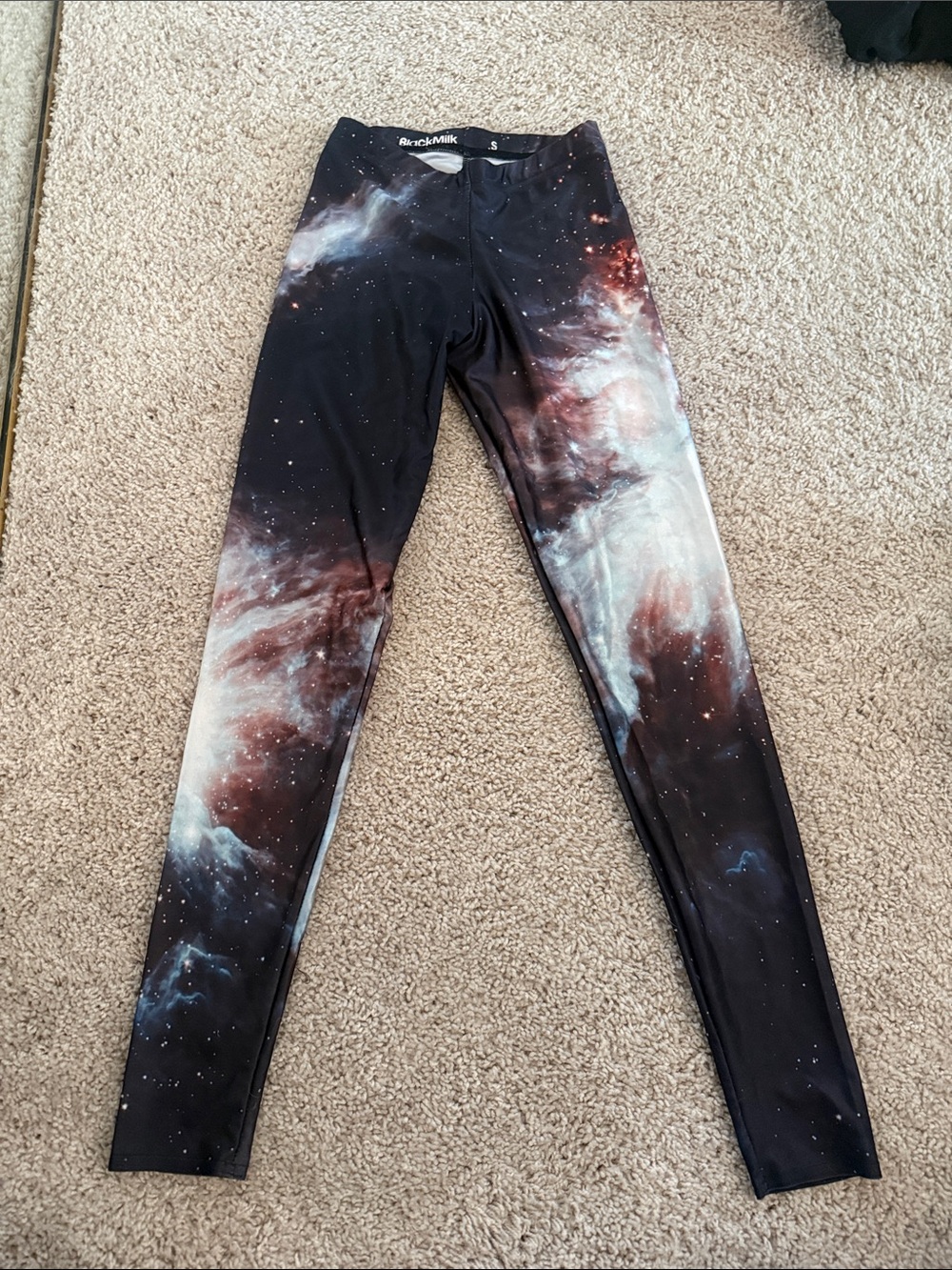 BlackMilk Black Galaxy Leggings